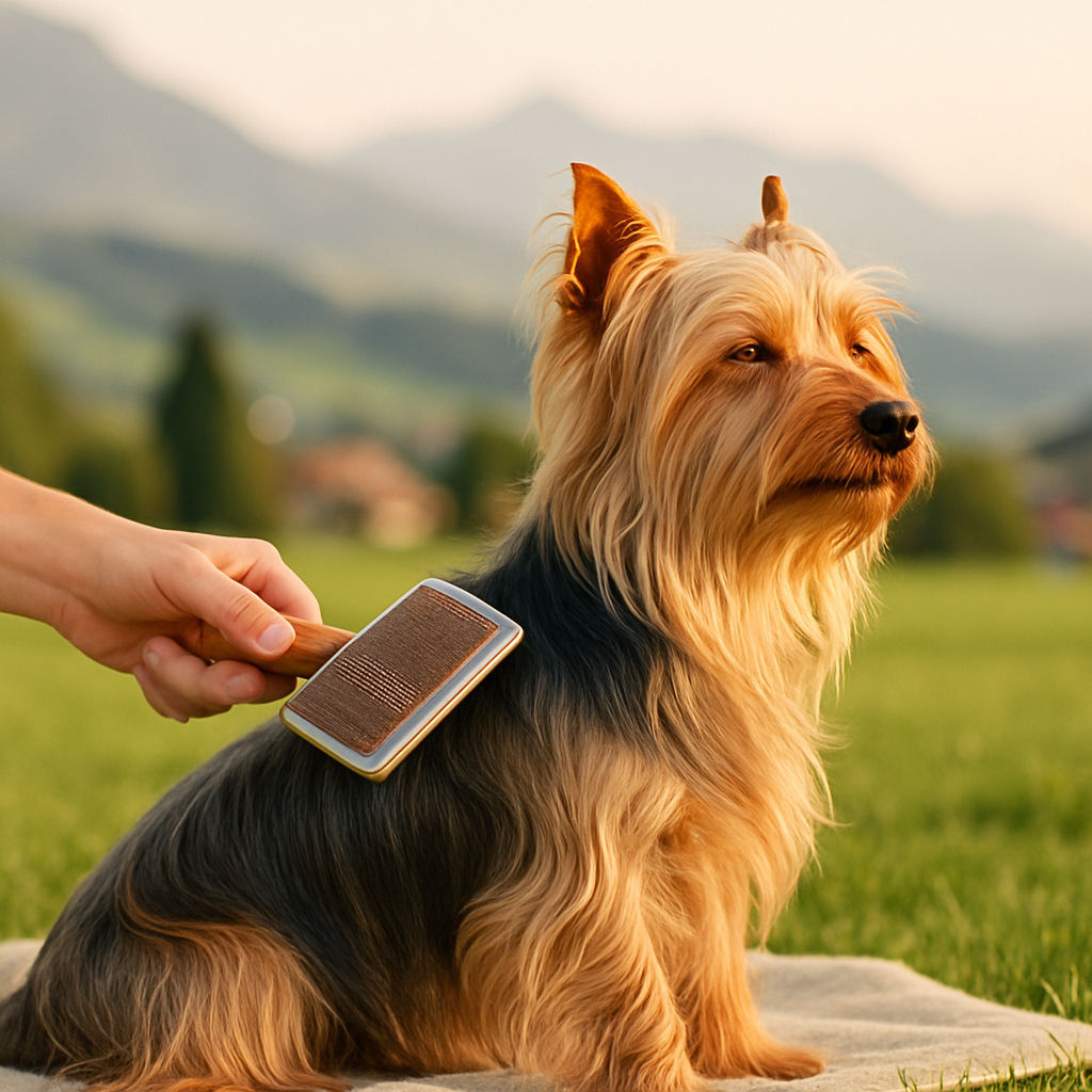 Fell- und Hautpflege beim Australian Silky Terrier in der Schweiz