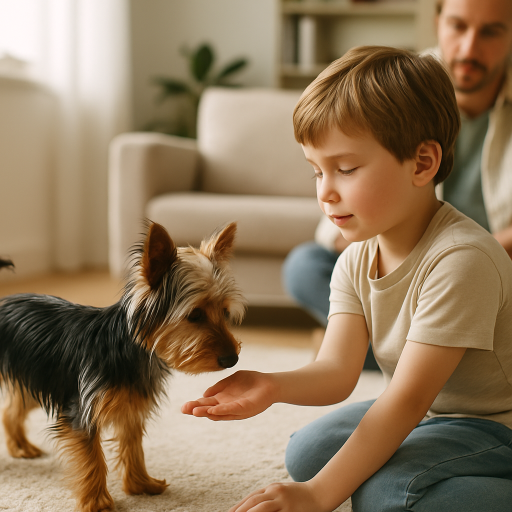 australian-silky.ch Sozialisation mit Kindern