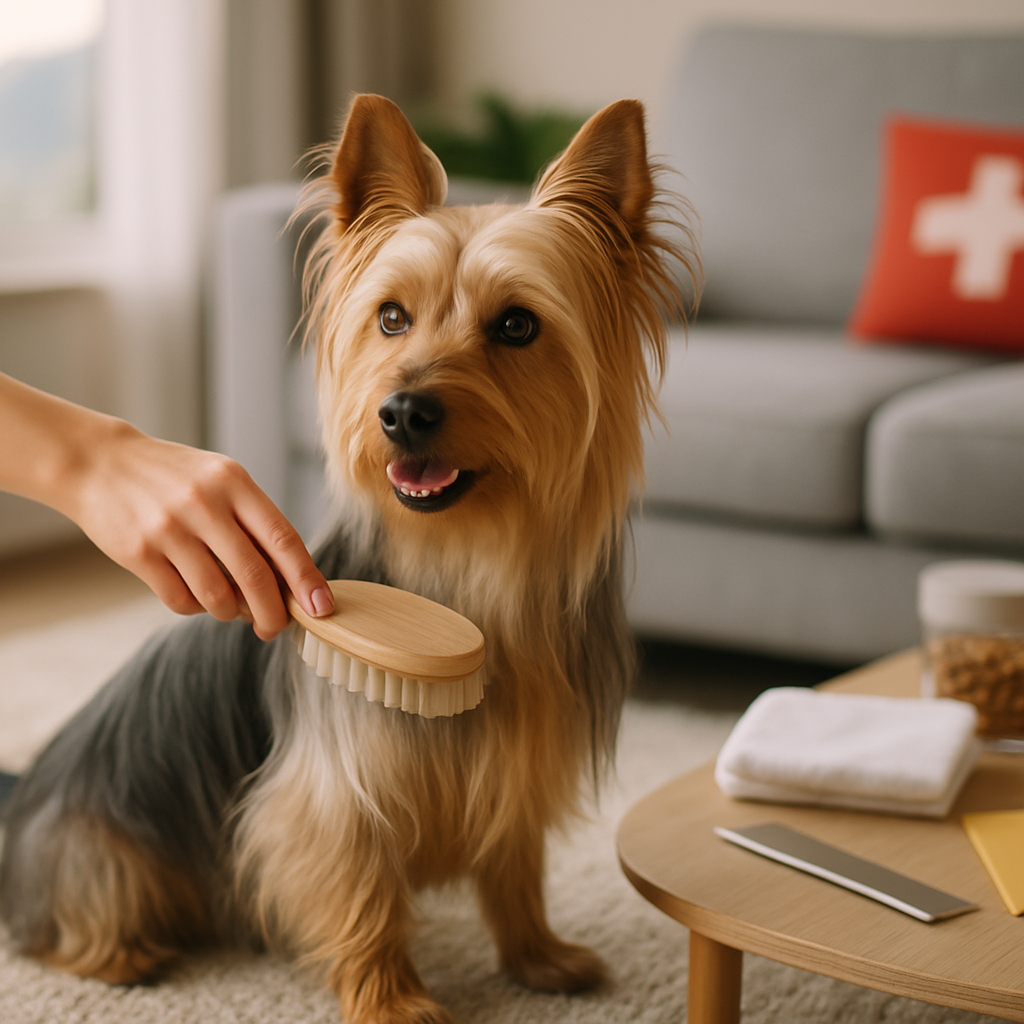 Gesundheit und Pflege des Australian Silky Terriers – Schweiz